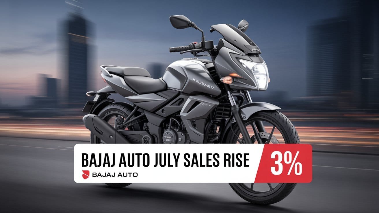 Bajaj Auto July Sales Rise 3% – Domestic and Export Performance Insights 1 Bajaj Auto July Sales Rise 3%