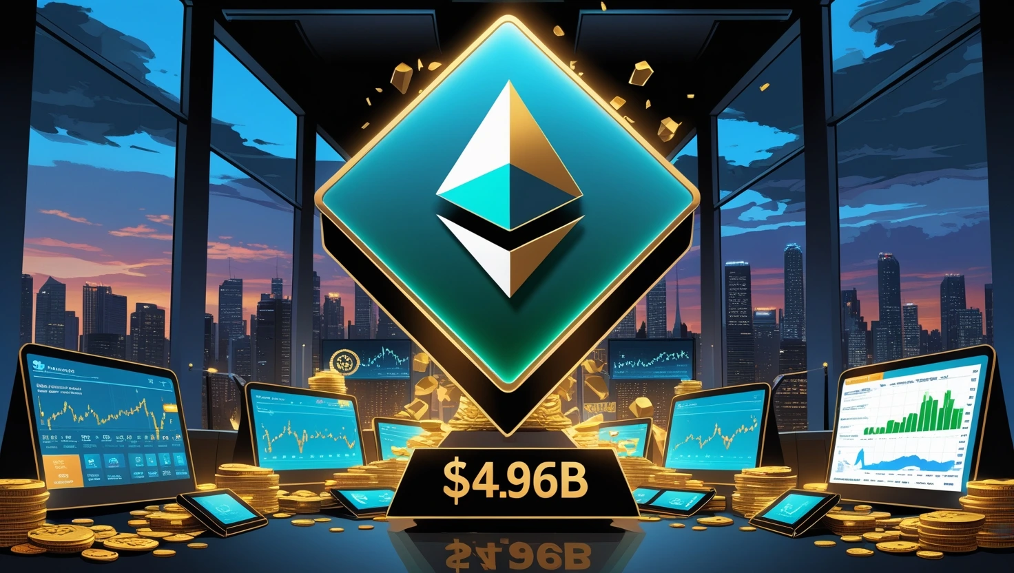 World’s Biggest ETH Hoard: BitMine’s $4.96B Crypto Shockwave 1 BitMine Immersion ETH holdings