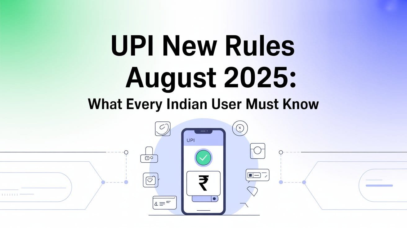 UPI New Rules August 2025: Daily Limits, Charges & Account Guidelines Explained 1 UPI New Rules August 2025