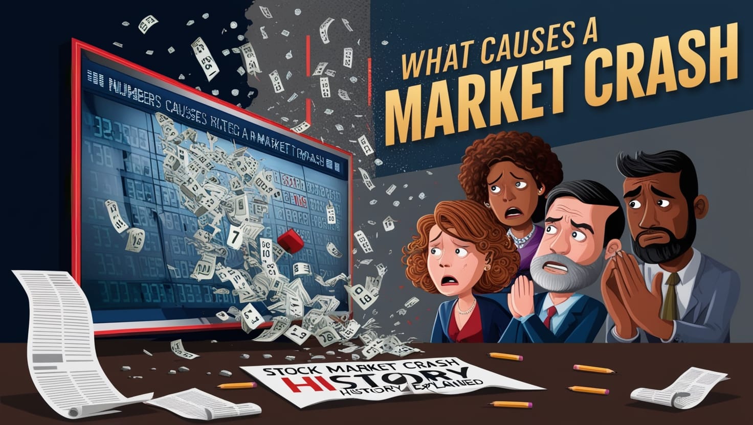 What Causes a Market Crash? History’s Biggest Collapses Explained 8 stock market crash history 1