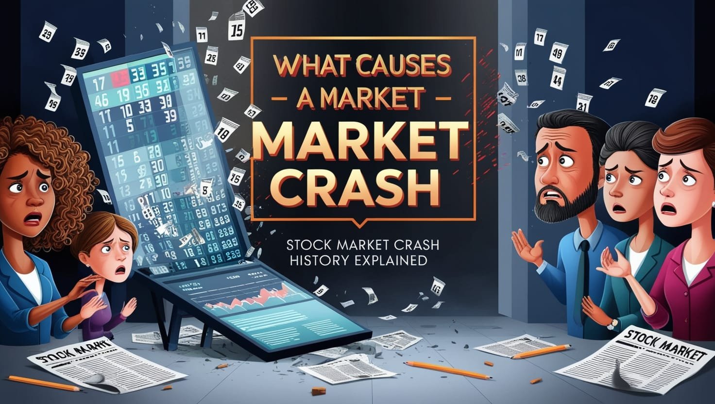 What Causes a Market Crash? History’s Biggest Collapses Explained 1 stock market crash history
