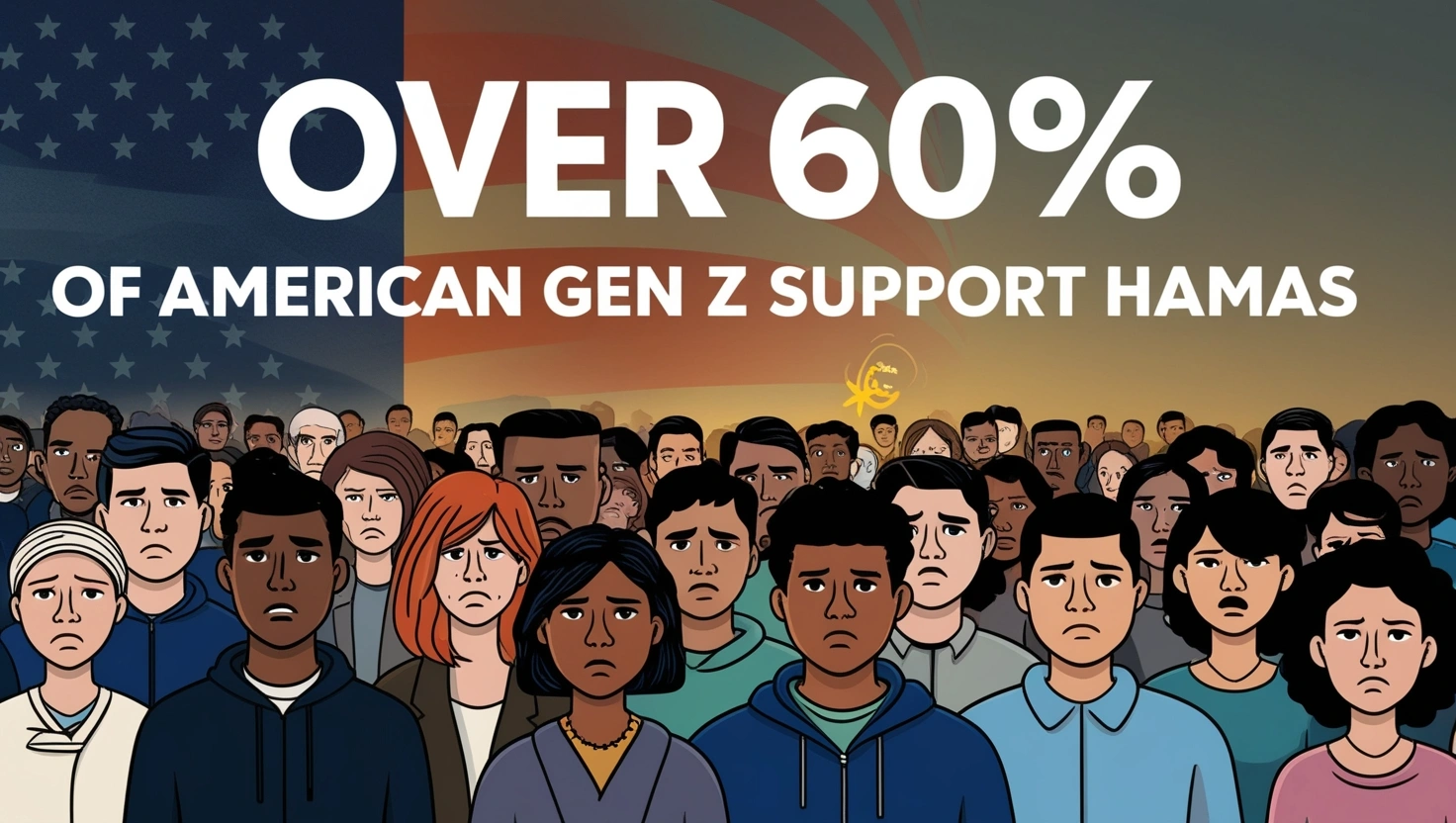 Over 60% of American Gen Z Support Hamas: Shocking Divide Revealed 1 Gen Z Americans Shockingly Back Hamas