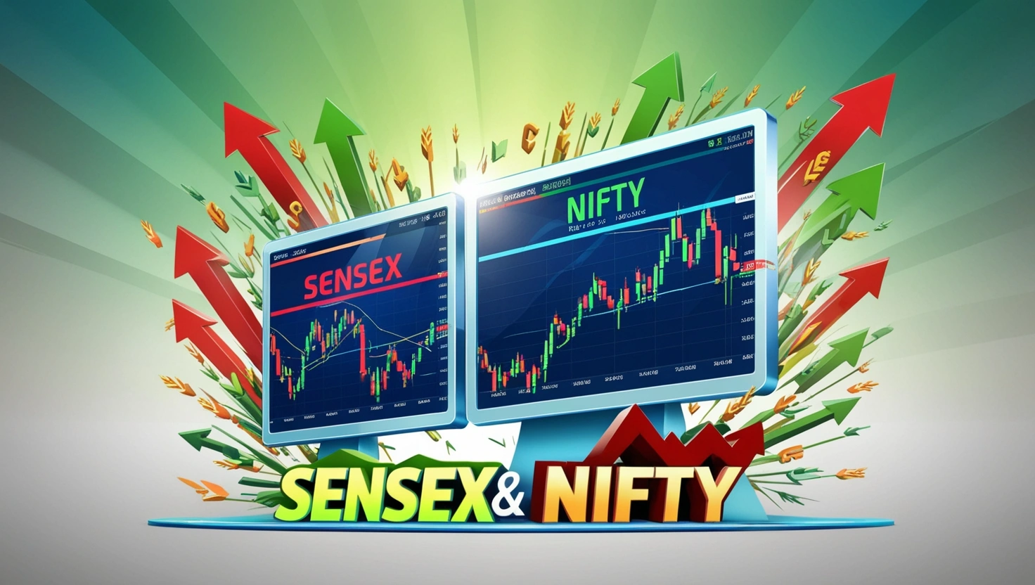 Sensex & Nifty Soar: Stock Market Rally You Can’t Miss Today 1 Sensex Nifty Stock Market Rises on Strong GDP Boost